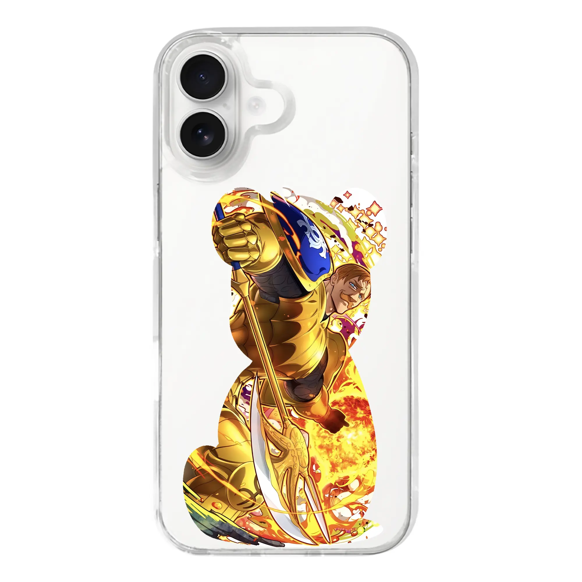 七つの大罪 グッズ エスカノール - iPhone 17シリーズ 透明スマホケース – 薄型・耐衝撃・精密フィット保護カバー